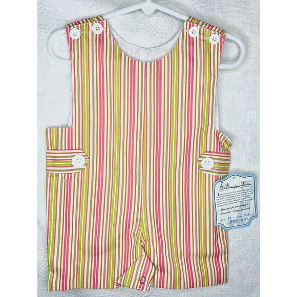 Blue Stripe Shortall by Remember Nguyen main image 1